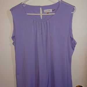 Calvin Klein sleeveless blouse